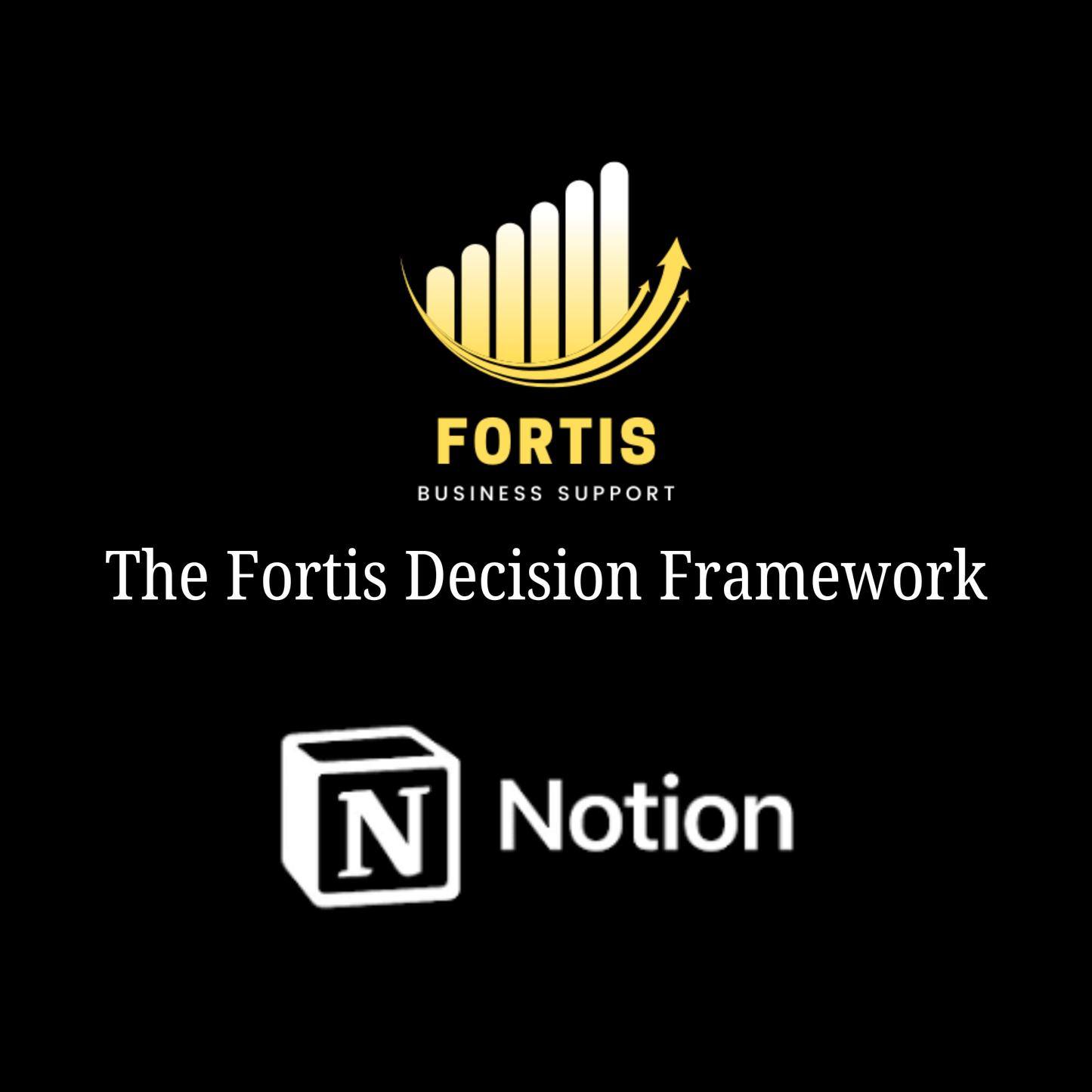 Fortis Decision Framework™ (Notion Edition)